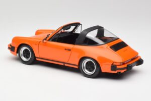 Porsche 911 930 Carrera 3.2 Targa Oranžna Minichamps 1:18 100063064 Kovina – slika 7 od 8