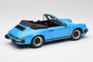 Porsche 911 930 Carrera Kabriolet Modra Minichamps 1:18 100063032 Kovina – slika 3 od 8