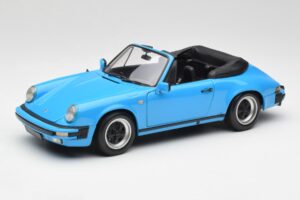 Porsche 911 930 Carrera Kabriolet Modra Minichamps 1:18 100063032 Kovina