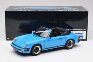 Porsche 911 930 Carrera Kabriolet Modra Minichamps 1:18 100063032 Kovina – slika 8 od 8