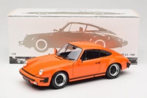 Porsche 911 930 Carrera 3.2 Signal Orange Minichamps 1:18 100063025 Kovina – slika 8 od 8