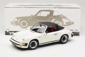 Porsche 911 930 Carrera Targa 3.2 Grand Prix White Minichamps 1:18 100063062 Kovina – slika 8 od 8