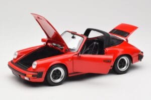 Porsche 911 930 Carrera Targa 3.2 Guards Red Minichamps 1:18 100063061 Kovina – slika 2 od 9