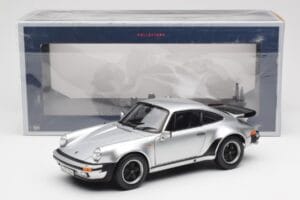 Porsche 911 930 Turbo 3.3 Srebrn Norev 1:18 187574 Kovina – slika 8 od 8