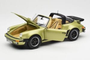 Porsche 911 930 Turbo Targa Zelen Metalik Norev 1:18 187526 Kovina – slika 2 od 10