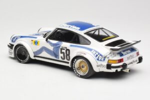 Porsche 911 934 #58 B. Wollek / P. Gurdjian Kremer Racing Winners Group 4 24 Hours of Le Mans 1977 Minichamps 1:18 155776458  – slika 5 od 6