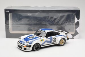 Porsche 911 934 #58 B. Wollek / P. Gurdjian Kremer Racing Winners Group 4 24 Hours of Le Mans 1977 Minichamps 1:18 155776458  – slika 6 od 6