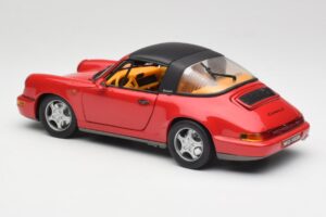 Porsche 911 964 Carrera 2 Targa Rdeč Anson 1:18 30305-W Kovina – slika 7 od 8