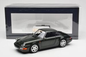 Porsche 911 964 Carrera 4 Zelen Metalik Norev 1:18 187321 Kovina – slika 8 od 8