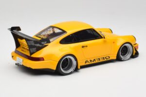 Porsche 911 964 RWB Keema Yellow GT Spirit 1:18 GT492 Smola – slika 2 od 6