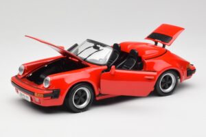 Porsche 911 964 Speedster Rdeč Maisto 1:18 37800-M2 Kovina – slika 2 od 8