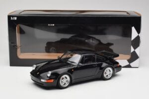 Porsche 911 964 Turbo Bad Boys Črn Minichamps 1:18 155069104 Kovina – slika 6 od 6