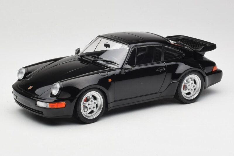 Porsche 911 964 Turbo Bad Boys Črn Minichamps 1:18 155069104 Kovina