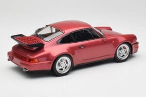 Porsche 911 964 Turbo Rdeč Minichamps 1:18 155069102 Kovina – slika 2 od 6