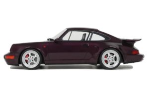 Porsche 911 964 Turbo S Vijolična GT Spirit 1:18 GT499 Smola – slika 3 od 5
