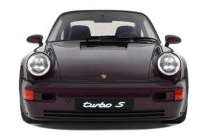 Porsche 911 964 Turbo S Vijolična GT Spirit 1:18 GT499 Smola – slika 4 od 5