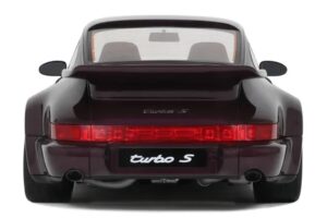 Porsche 911 964 Turbo S Vijolična GT Spirit 1:18 GT499 Smola – slika 5 od 5