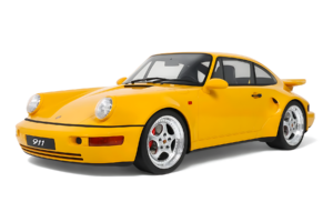 Porsche 911 964 Turbo S Speed Yellow GT Spirit 1:8 GTS801701 Smola