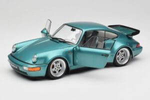 Porsche 911 964 Turbo Wimbledon Green Metallic Solido 1:18 S1803407 Kovina – slika 2 od 8