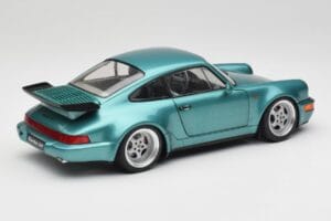 Porsche 911 964 Turbo Wimbledon Green Metallic Solido 1:18 S1803407 Kovina – slika 3 od 8