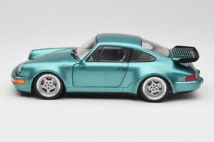 Porsche 911 964 Turbo Wimbledon Green Metallic Solido 1:18 S1803407 Kovina – slika 4 od 8