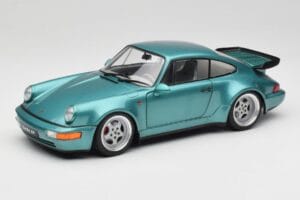Porsche 911 964 Turbo Wimbledon Green Metallic Solido 1:18 S1803407 Kovina