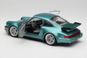 Porsche 911 964 Turbo Wimbledon Green Metallic Solido 1:18 S1803407 Kovina – slika 5 od 8