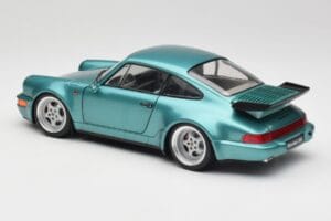 Porsche 911 964 Turbo Wimbledon Green Metallic Solido 1:18 S1803407 Kovina – slika 7 od 8