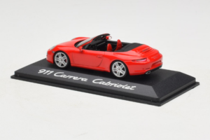 Porsche 911 991 Carrera Kabriolet Rdeč Minichamps 1:43 WAP0200120C Kovina – slika 3 od 4