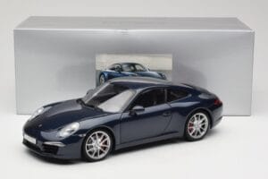 Porsche 911 991 Carrera S Blue Metallic Minichamps 1:18 WAP0210200C Kovina – slika 8 od 8