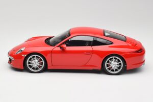 Porsche 911 991 Carrera S Guards Rdeč Minichamps 1:18 100061020 Kovina – slika 4 od 8