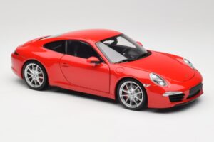 Porsche 911 991 Carrera S Guards Rdeč Minichamps 1:18 100061020 Kovina – slika 6 od 8