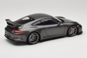 Porsche 911 991 GT3 Grey Metallic Minichamps 1:18 110062720 Kovina – slika 3 od 8