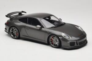 Porsche 911 991 GT3 Grey Metallic Minichamps 1:18 110062720 Kovina – slika 6 od 8