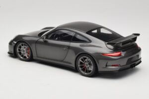 Porsche 911 991 GT3 Grey Metallic Minichamps 1:18 110062720 Kovina – slika 7 od 8