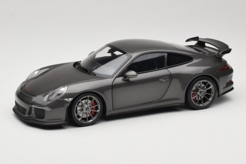 Porsche 911 991 GT3 Grey Metallic Minichamps 1:18 110062720 Kovina