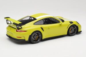 Porsche 911 991.1 GT3 RS Lizard Green & Stripes Minichamps 1:18 155066224 Kovina – slika 2 od 6