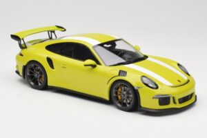 Porsche 911 991.1 GT3 RS Lizard Green & Stripes Minichamps 1:18 155066224 Kovina – slika 4 od 6