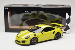 Porsche 911 991.1 GT3 RS Lizard Green & Stripes Minichamps 1:18 155066224 Kovina – slika 6 od 6