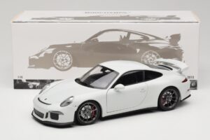 Porsche 911 991 GT3 Bel S Srebrnimi Platišči Minichamps 1:18 113062721 Kovina – slika 8 od 8