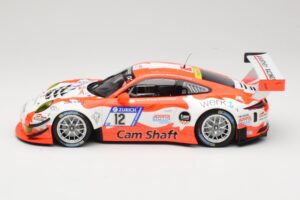 Porsche 911 991.1 GT3 R Manthey Racing #12 F. Klohs / P. Renauer 24 Hours Nurburgring 2017 Minichamps 1:18 155176912 Kovina – slika 3 od 6