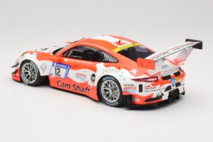 Porsche 911 991.1 GT3 R Manthey Racing #12 F. Klohs / P. Renauer 24 Hours Nurburgring 2017 Minichamps 1:18 155176912 Kovina – slika 5 od 6