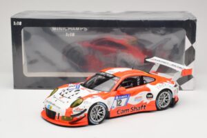 Porsche 911 991.1 GT3 R Manthey Racing #12 F. Klohs / P. Renauer 24 Hours Nurburgring 2017 Minichamps 1:18 155176912 Kovina – slika 6 od 6