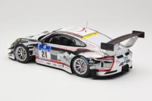 Porsche 911 991.1 GT3 R #21 WTM Racing J. Stursberg / V. Krumbach 24h Nurburgring 2016 Minichamps 1:18 155166021 Kovina – slika 5 od 6
