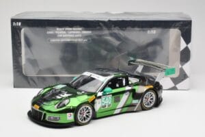 Porsche 911 991.1 GT3 R #540 Black Swan Racing P. Long / T. Pilgrim 24h Daytona 2016 Minichamps 1:18 155166540 Kovina – slika 6 od 6
