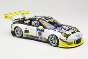 Porsche 911 991.1 GT3 R #911 Manthey Racing N. Tandy / E. Bamber 24h Nurburgring 2016 Minichamps 1:18 155166911 Kovina – slika 4 od 6