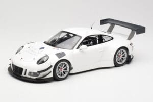 Porsche 911 991.1 GT3 R Bel S Srebrnimi Platišči Minichamps 1:18 153166000 Kovina
