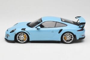 Porsche 911 991.1 GT3 RS Modra Mat Platišča Minichamps 1:18 153066235 Kovina – slika 3 od 6