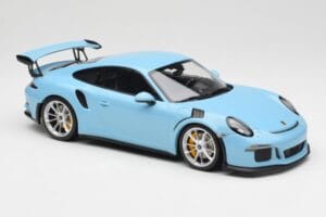 Porsche 911 991.1 GT3 RS Modra Mat Platišča Minichamps 1:18 153066235 Kovina – slika 4 od 6