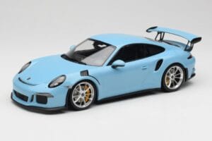 Porsche 911 991.1 GT3 RS Modra Mat Platišča Minichamps 1:18 153066235 Kovina